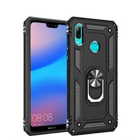 Microsonic Huawei P20 Lite Military Ring Holder Siyah Kılıf