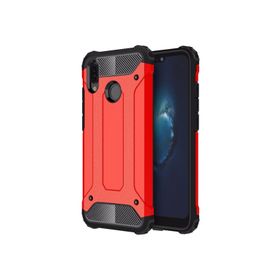 Microsonic Huawei P20 Lite Rugged Armor Kırmızı Kılıf