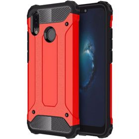 Microsonic Huawei P20 Lite Rugged Armor Kırmızı Kılıf