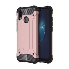 Microsonic Huawei P20 Lite Rugged Armor Rose Gold Kılıf