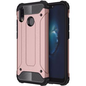 Microsonic Huawei P20 Lite Rugged Armor Rose Gold Kılıf