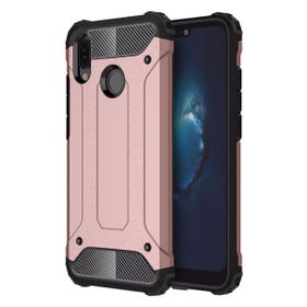 Microsonic Huawei P20 Lite Rugged Armor Rose Gold Kılıf