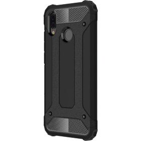 Microsonic Huawei P20 Lite Rugged Armor Siyah Kılıf