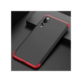 Microsonic Huawei P20 Pro Double Dip 360 Protective Siyah Kılıf