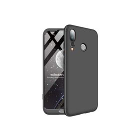 Microsonic Huawei P20 Pro Double Dip 360 Protective Siyah Kılıf