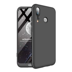 Microsonic Huawei P20 Pro Double Dip 360 Protective Siyah Kılıf