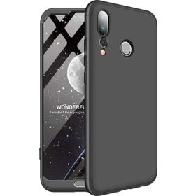 Microsonic Huawei P20 Pro Double Dip 360 Protective Siyah Kılıf