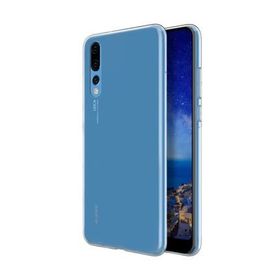 Microsonic Huawei P20 Pro Transparent Soft Beyaz Kılıf