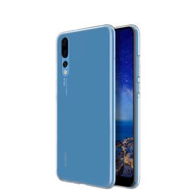 Microsonic Huawei P20 Pro Transparent Soft Beyaz Kılıf