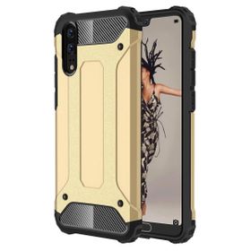 Microsonic Huawei P20 Rugged Armor Gold Kılıf