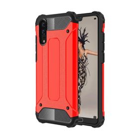 Microsonic Huawei P20 Rugged Armor Kırmızı Kılıf