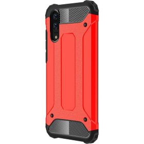 Microsonic Huawei P20 Rugged Armor Kırmızı Kılıf