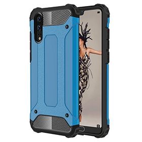 Microsonic Huawei P20 Rugged Armor Mavi Kılıf