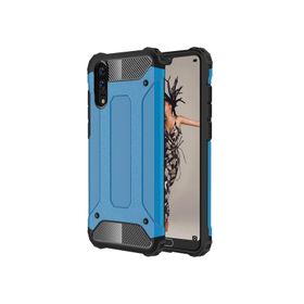 Microsonic Huawei P20 Rugged Armor Mavi Kılıf