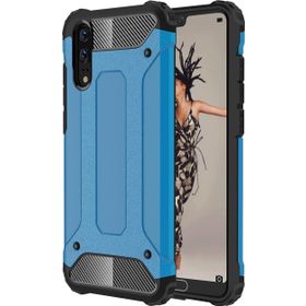 Microsonic Huawei P20 Rugged Armor Mavi Kılıf