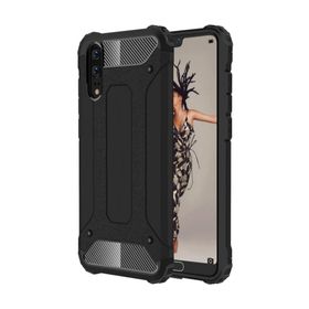 Microsonic Huawei P20 Rugged Armor Siyah Kılıf