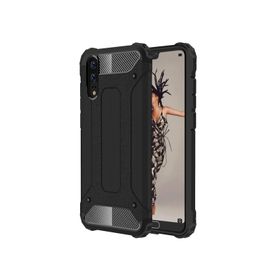 Microsonic Huawei P20 Rugged Armor Siyah Kılıf