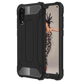 Microsonic Huawei P20 Rugged Armor Siyah Kılıf