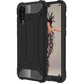 Microsonic Huawei P20 Rugged Armor Siyah Kılıf