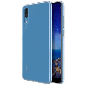 Microsonic Huawei P20 Transparent Soft Beyaz Kılıf