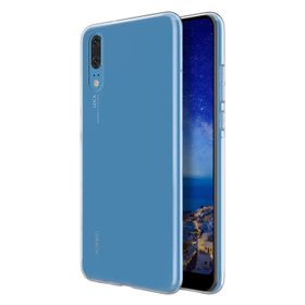 Microsonic Huawei P20 Transparent Soft Beyaz Kılıf