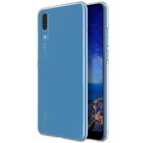 Microsonic Huawei P20 Transparent Soft Beyaz Kılıf