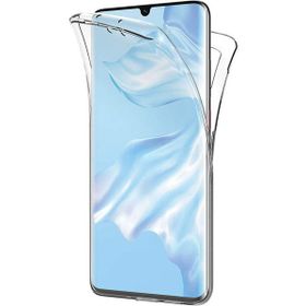 Microsonic Huawei P30 6 Tarafı Tam Full Koruma 360 Clear Soft Şeffaf Kılıf