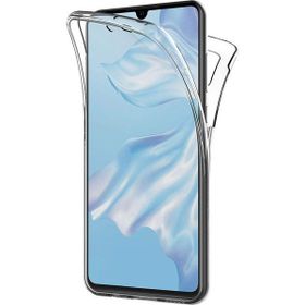 Microsonic Huawei P30 6 Tarafı Tam Full Koruma 360 Clear Soft Şeffaf Kılıf
