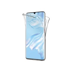 Microsonic Huawei P30 6 Tarafı Tam Full Koruma 360 Clear Soft Şeffaf Kılıf