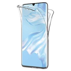 Microsonic Huawei P30 6 Tarafı Tam Full Koruma 360 Clear Soft Şeffaf Kılıf