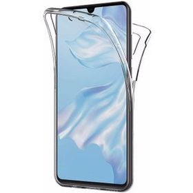 Microsonic Huawei P30 6 Tarafı Tam Full Koruma 360 Clear Soft Şeffaf Kılıf