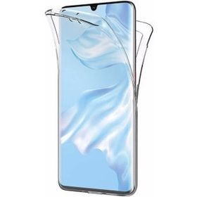 Microsonic Huawei P30 6 Tarafı Tam Full Koruma 360 Clear Soft Şeffaf Kılıf