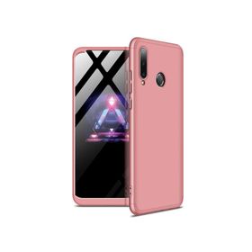 Microsonic Huawei P30 Lite Double Dip 360 Protective Gold Kılıf