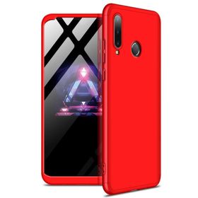 Microsonic Huawei P30 Lite Double Dip 360 Protective Kırmızı Kılıf
