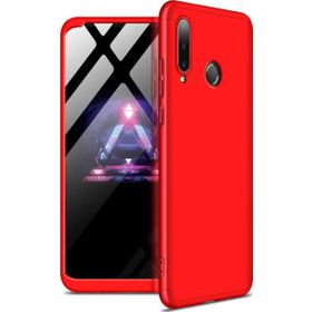 Microsonic Huawei P30 Lite Double Dip 360 Protective Kırmızı Kılıf
