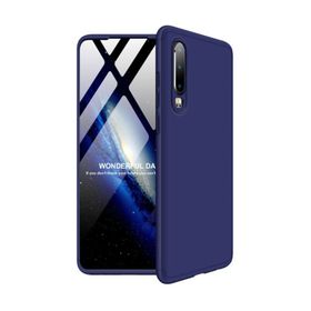 Microsonic Huawei P30 Lite Double Dip 360 Protective Lacivert Kılıf