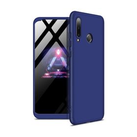 Microsonic Huawei P30 Lite Double Dip 360 Protective Lacivert Kılıf