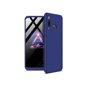 Microsonic Huawei P30 Lite Double Dip 360 Protective Lacivert Kılıf