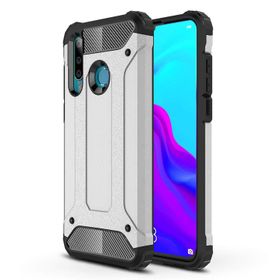 Microsonic Huawei P30 Lite Rugged Armor Gümüş Kılıf