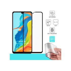 Microsonic Huawei P30 Lite Uyumlu Seramik Matte Flexible Siyah Ekran Koruyucu