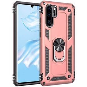 Microsonic Huawei P30 Pro Military Ring Holder Gold Kılıf