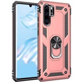 Microsonic Huawei P30 Pro Military Ring Holder Gold Kılıf