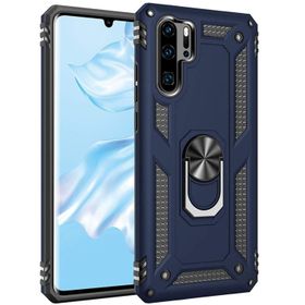 Microsonic Huawei P30 Pro Military Ring Holder Lacivert Kılıf