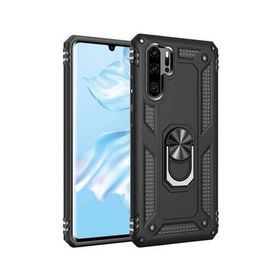 Microsonic Huawei P30 Pro Military Ring Holder Siyah Kılıf