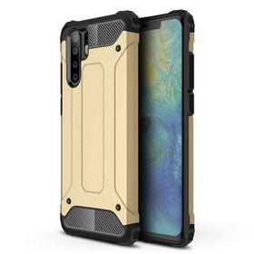 Microsonic Huawei P30 Pro Rugged Armor Gold Kılıf