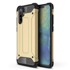 Microsonic Huawei P30 Pro Rugged Armor Gold Kılıf