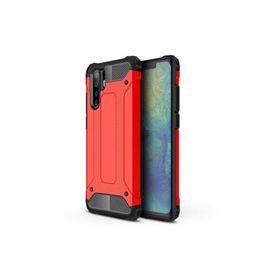 Microsonic Huawei P30 Pro Rugged Armor Kırmızı Kılıf