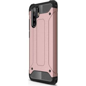 Microsonic Huawei P30 Rugged Armor Gold Kılıf