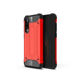 Microsonic Huawei P30 Rugged Armor Kırmızı Kılıf