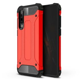 Microsonic Huawei P30 Rugged Armor Kırmızı Kılıf